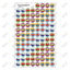 Tiny Transports Stickers 7/16" 800/pk