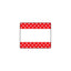 Red Polka Dots Labels 2 1/2" x 3" 36/pk