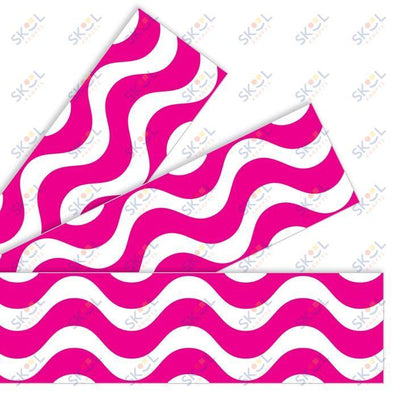 Wavy Pink Borders 2 3/4in x 35 3/4ft 1/pk