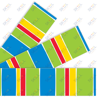 Stripe-tacular Cheerful Borders 2 3/4in x 35 3/4ft 1/pk