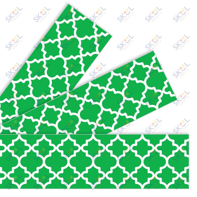 Moroccan Green Borders 2 3/4in x 35 3/4ft 1/pk