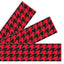 Houndstooth Red Borders 2 3/4in x 35 3/4ft 1/pk