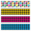 Houndstooth Mix Borders Variety Pack 143ft 1/pk