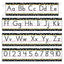 Alphabet Mini Bulletin Board Set Durable & Reusable Paper 5 1/2in x 12ft 6/pk
