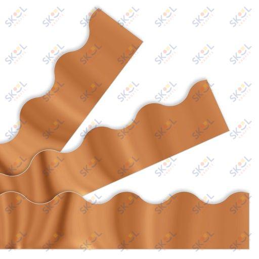 Copper Metallic Border 2 1/4in x 32 1/2ft 1/pk