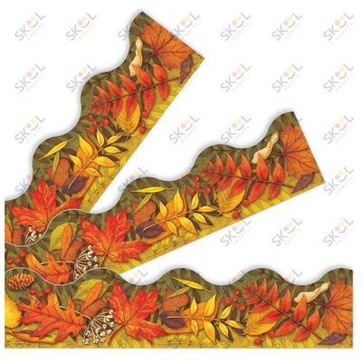 Leaves Of Autumn Trimmers 2 1/4in x 39ft 12/pk (Discontinued)
