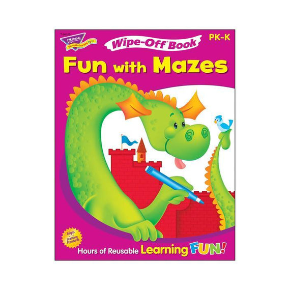 Fun with Mazes Book 8 1/2" x 11" 1/pk