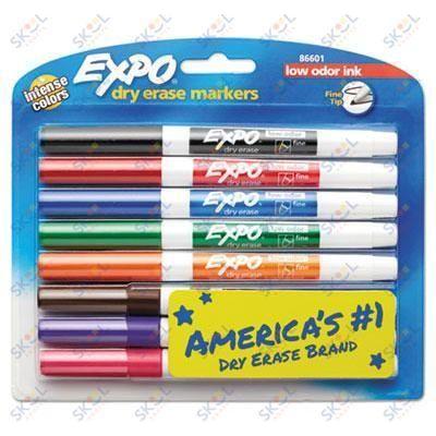 Expo Dry Erase Marker Fine (Black, 12/pk)