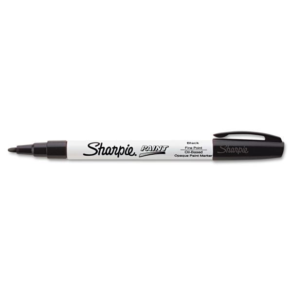 Sharpie Permanent Paint Marker Fine Tip (Black)