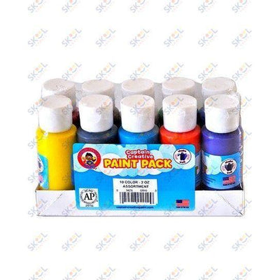 Paint Pack 2 oz. 10/pk Assorted Colors
