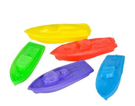 Plastic Boat Toy 3"  144/pk