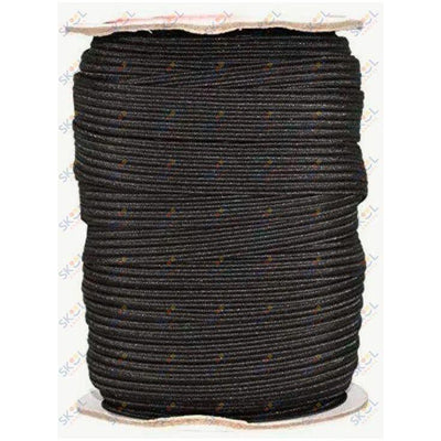 Elastic Cord Black 12mm 20yd (1/2")
