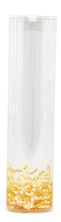 Clear Cylinder Plastic Tube W/ 1 3/4" x 9"