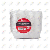 Portion Cups with Lids 2oz. 25/pk