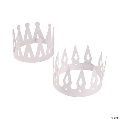 DIY paper crowns 12/pk