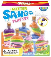 Glitter Sand Playset