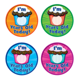 I'm __ Years Old Today Wear 'Em Badges 2-3/8" 32/pk