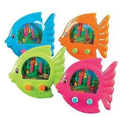 Plastic Fish-Shaped Ring Toss Water Games 1pc