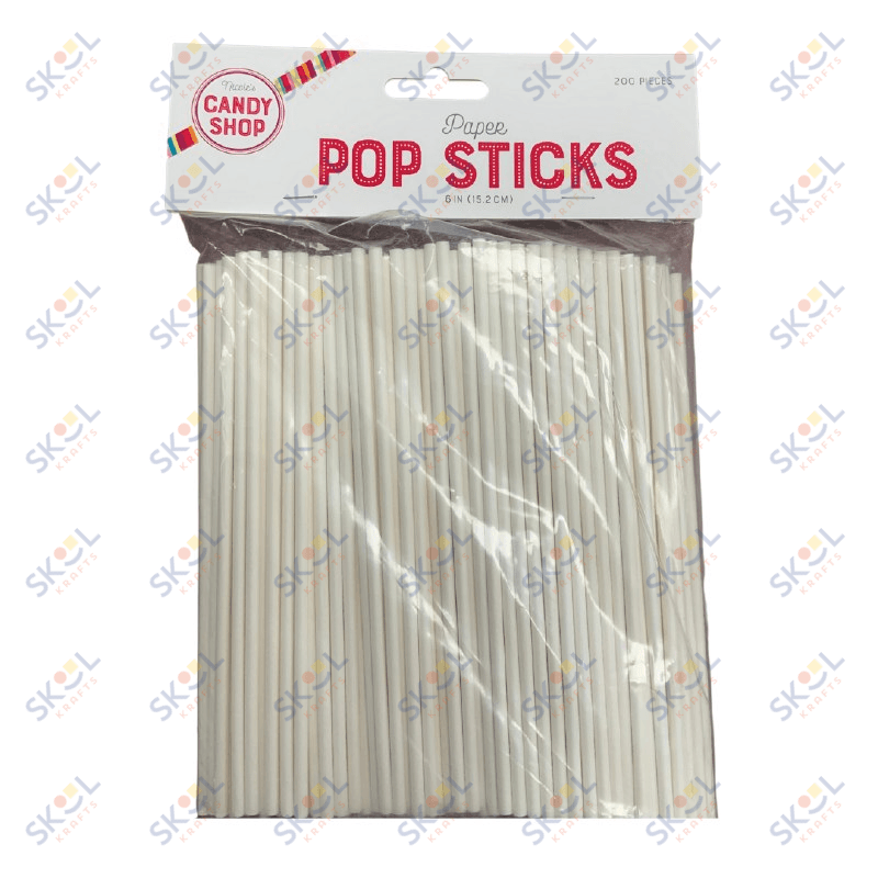 Lollipop Sticks 6" 200/pk