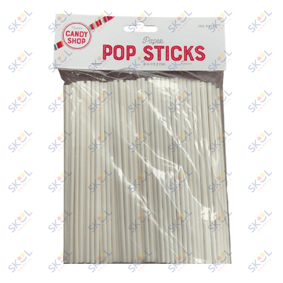 Lollipop Sticks 6" 200/pk