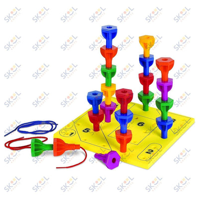 Stacking Shapes Pegboard