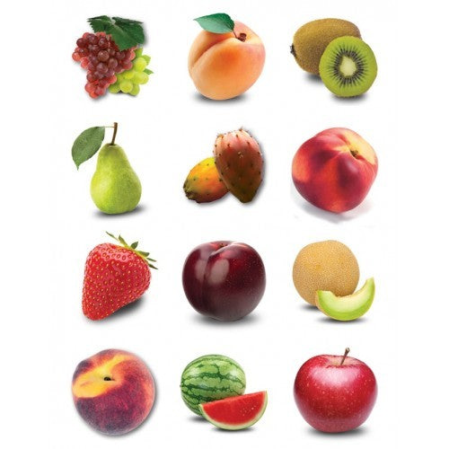 Fruit Stickers 1.2" 10 sheets