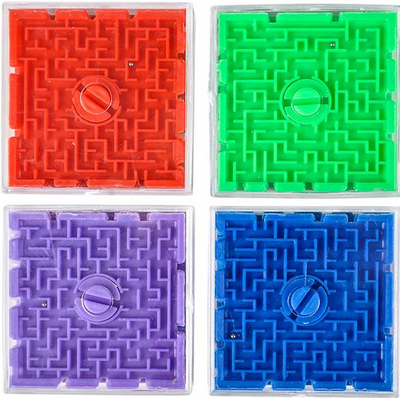 Plastic Maze Game 2.5" 1pc