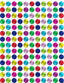 Metallic Assorted Dot Stickers 10 Sheets