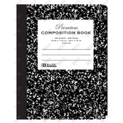 Black Composition Book Unruled 100 sheets