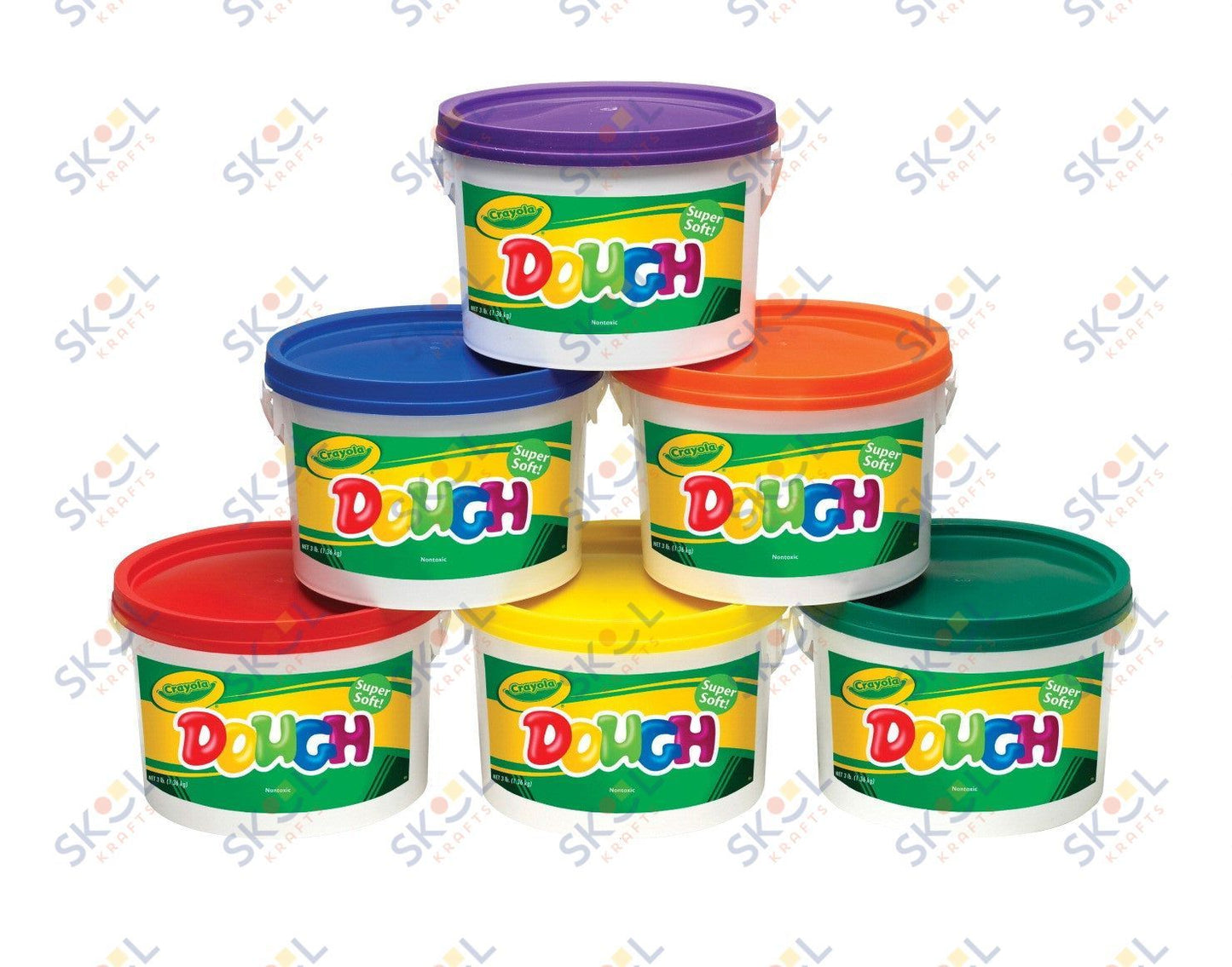 Crayola Reusable Modeling Dough Classpack (6 Pack)