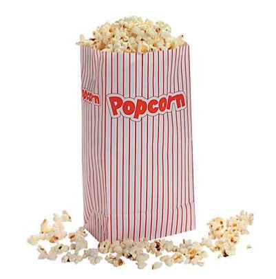 Popcorn Bags 5" x 3 1/4" x 10" 12/pk