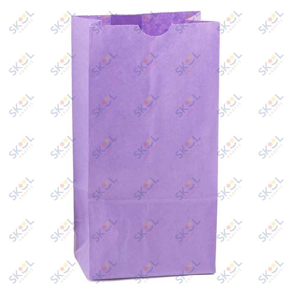 Craft Paper Bags (Small, Red, 100)