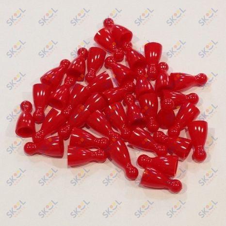 Plastic Peg Pawn Red