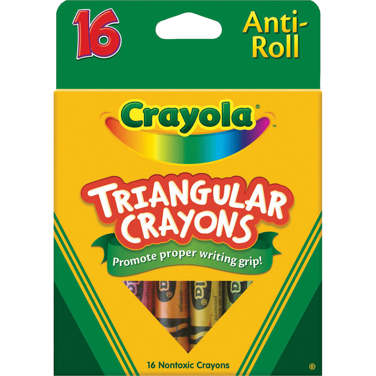 Crayola Triangular Crayons 16/pk