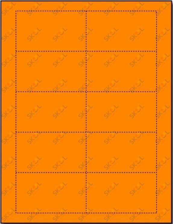 Perforated Business Card, 10/pg, 250 Sheets