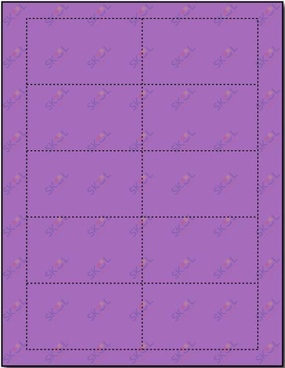 Perforated Business Card, 10/pg, 250 Sheets