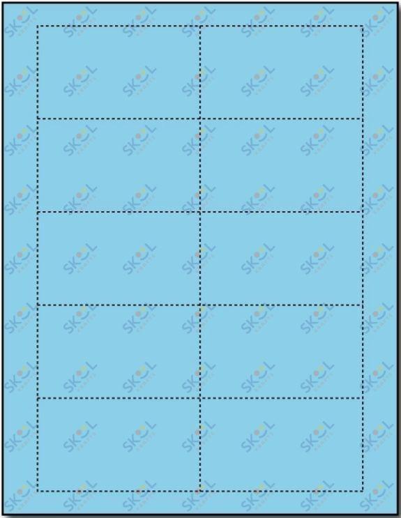 Perforated Business Card, 10/pg, 250 Sheets