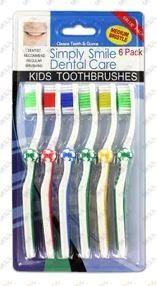 Children's Toothbrushes, 3/pk