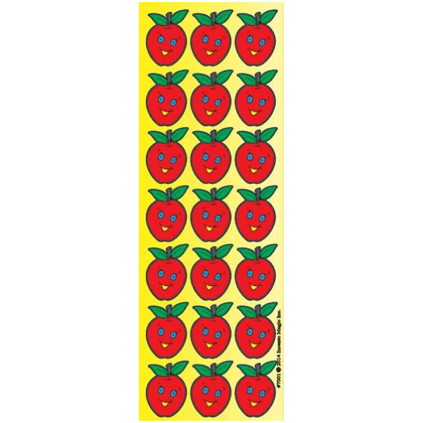 Stickers Small Apples Die Cut
