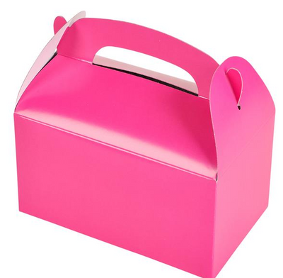Treat Boxes Hot Pink 6" 12/pk