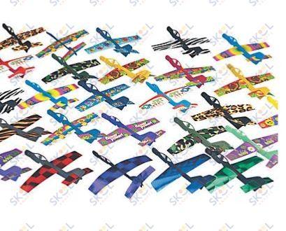 Cardboard And Plastic Flying Jet Assortment 25/pk