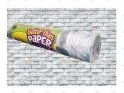 Better Than Paper White Brick Bulletin Board Roll 4' x 12' 1/pk