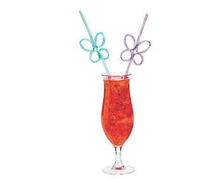 Butterfly Silly Straws 12/pk