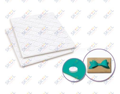 3D Pop Dots 3/8" Round 162/pk