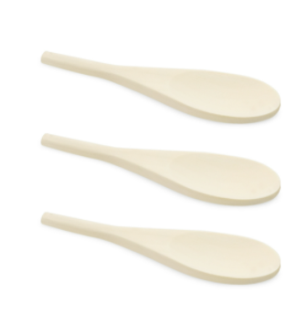 Wood Spoon 3/pk Natural 6" x 1.5"