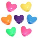 Heart beat pony beads 480/pcs