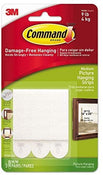 Command Mounting Strips Medium 3 Strips/Pack 6lb