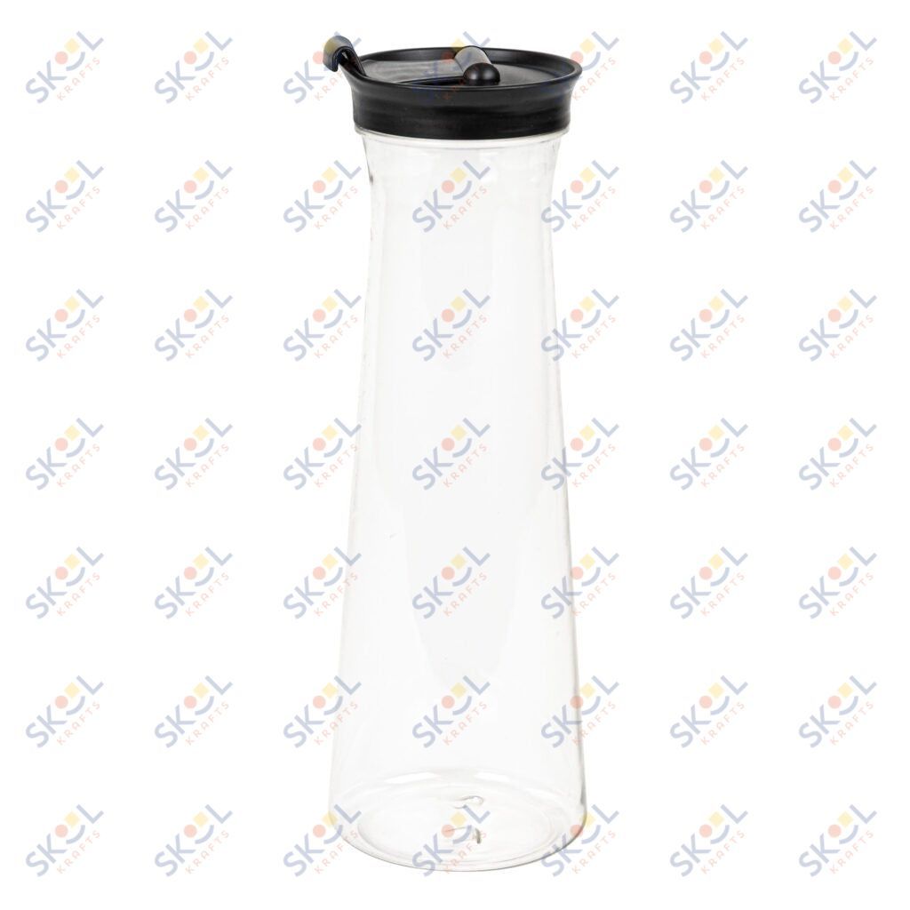 Pitcher With Black Lid 34oz