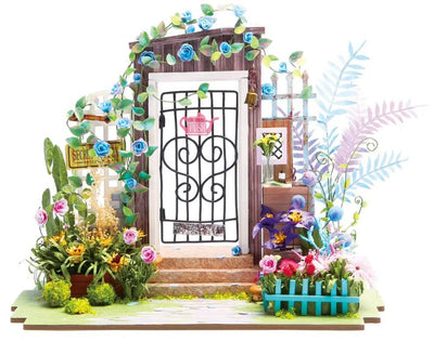 Garden Entrance, DIY Miniature Dollhouse Kit