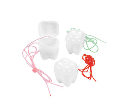 Plastic Tooth Saver Necklaces 144/pk